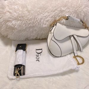 Dior saddle crossbody handbag